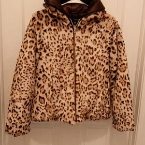 Cheetah print Jacket for kids by the Brand George